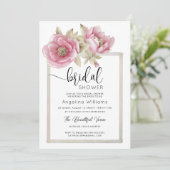 Brautdusche Einladung (Stehend Vorderseite)