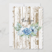 Brautdusche Einladung (Rückseite)