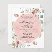 Brautdusche Einladung | Annabeth (Vorne/Hinten)