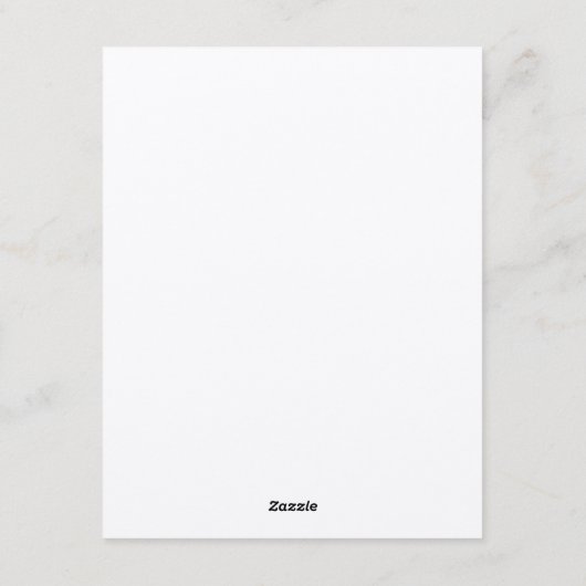 Brautdusche Einladung Karte Vintager Stil (Rückseite)