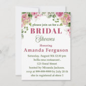 Brautdusche Einladung Party Karte (Vorderseite)