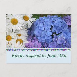 Brautdusche Einladung Postkarte