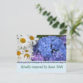 Brautdusche Einladung Postkarte (Stehend Vorderseite)