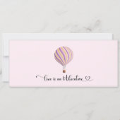 Brautdusche Einladung, Thema Reisen, Flugzeug Einladung (Rückseite)