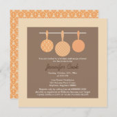 Brautdusche Einladungen Kochthema (Vorne/Hinten)