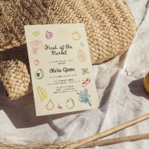 Brautdusche frisch vom Markt