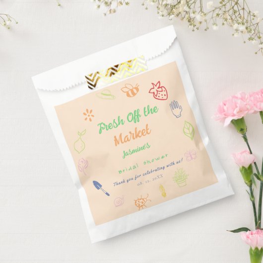 Brautdusche frisch vom Markt Geschenktütchen (Versiegelt)