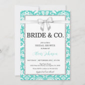 Brautdusche und Co Bridal Einladung (Vorderseite)