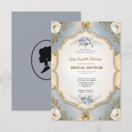 Brautduscheinladung, französisches Party Einladung