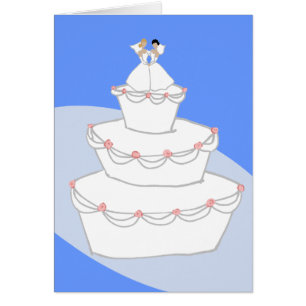 Bräute der Hochzeitstorte-zwei