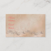 Brauteleganz-Geschäft Visitenkarte (Rückseite)