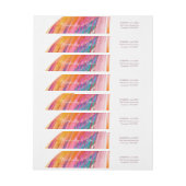 Brautfarbenbürste Hochzeitsmarke (Bogen)