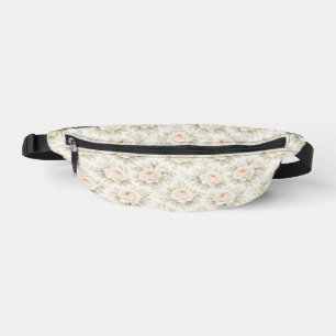 Brautflorales Muster Bauchtasche