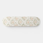 Brautflorales Muster Skateboard (Horizontal)