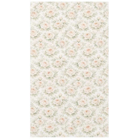 Brautflorales Muster Tischdecke (Vorderseite)