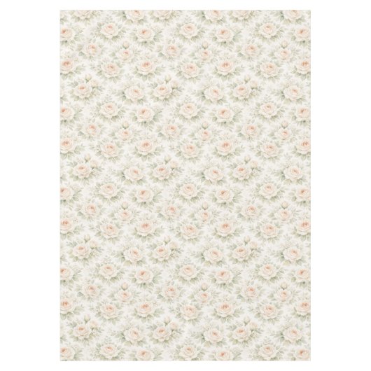 Brautflorales Muster Tischdecke (Vorderseite)