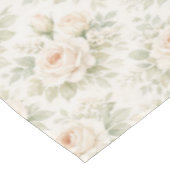 Brautflorales Muster Tischdecke (Schrägansicht)