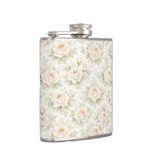 Brautfloralmuster Flachmann (Rechts)