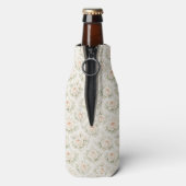 Brautfloralmuster Flaschenkühler (Flasche Rückseite)