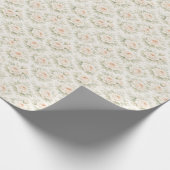 Brautfloralmuster Geschenkpapier (Ecke)