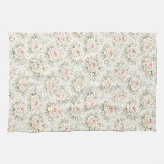 Brautfloralmuster Geschirrtuch (Horizontal)