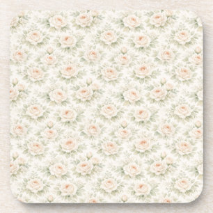 Brautfloralmuster Getränkeuntersetzer