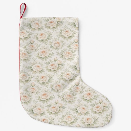 Brautfloralmuster Kleiner Weihnachtsstrumpf (Vorderseite)