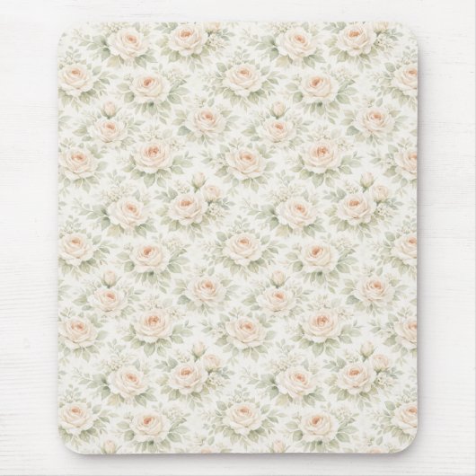 Brautfloralmuster Mousepad (Vorne)