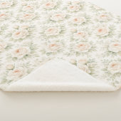 Brautfloralmuster Sherpadecke (3/4)