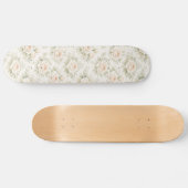 Brautfloralmuster Skateboard (Horizontal)