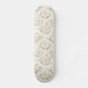Brautfloralmuster Skateboard