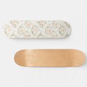 Brautfloralmuster Skateboard (Horizontal)