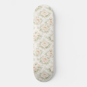 Brautfloralmuster Skateboard
