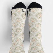 Brautfloralmuster Socken (Oben)