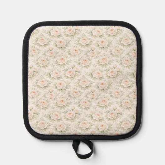 Brautfloralmuster Topflappen (Vorderseite)