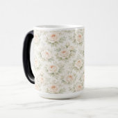 Brautfloralmuster Verwandlungstasse (Vorderseite Links)