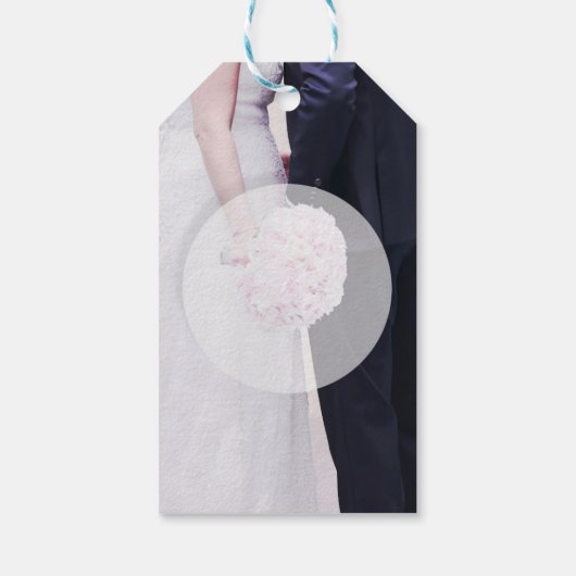 Brautfotografie Geschenkanhänger (Rückseite)