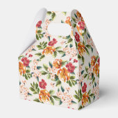 Brautgarten Hochzeit Elegantes Vintages Ambiente Geschenkschachtel (Rückseite)