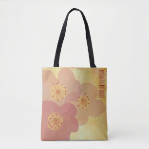 Brautgeschenk Blumen-Tasche asiatisch inspiriert Tasche