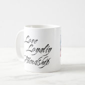 Brautgeschenk des kundenspezifischen Fotos DER Kaffeetasse (Vorderseite Links)
