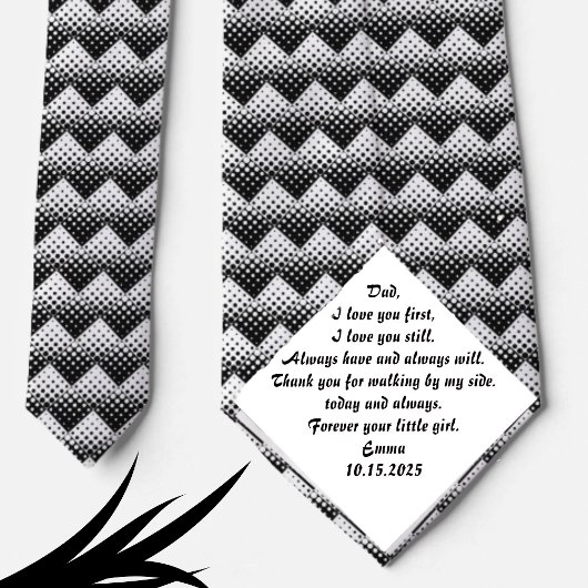 Brautgeschenk für den Vater der Braut Krawatte