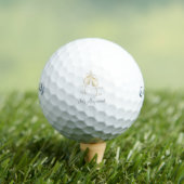 Brautgeschenk 'Sie heiratet' Lustiges Geschenk Golfball (Insitu T-Shirt)