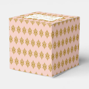 Brautgeschenkbox mit rosa Spitze Geschenkschachtel