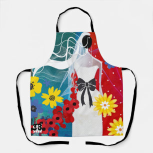 Brautglück Schürze