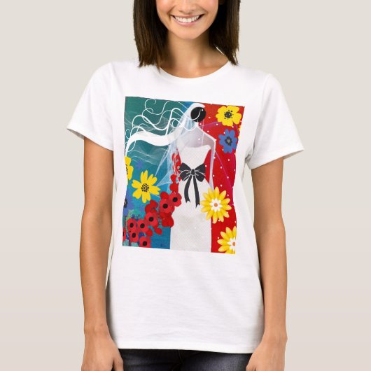 Brautglück T-Shirt (Vorderseite)