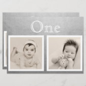 Brautgroom Custom Age Silver Tischnummer (Vorne/Hinten)