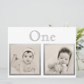 Brautgroom Custom Age Silver Tischnummer (Stehend Vorderseite)