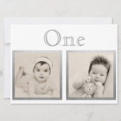 Brautgroom Custom Age Silver Tischnummer (Rückseite)