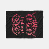 Brautgroom-Junggeselinnen-Abschied Hochzeitsheirat Fleecedecke (Vorderseite (Horizontal))