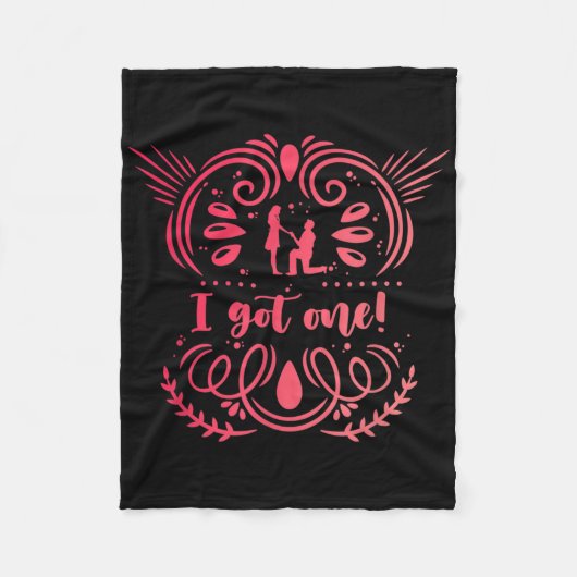 Brautgroom-Junggeselinnen-Abschied Hochzeitsheirat Fleecedecke (Vorderseite)